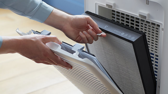 مقطع فيديو حول تنظيف الفلتر المنفصل وصيانته